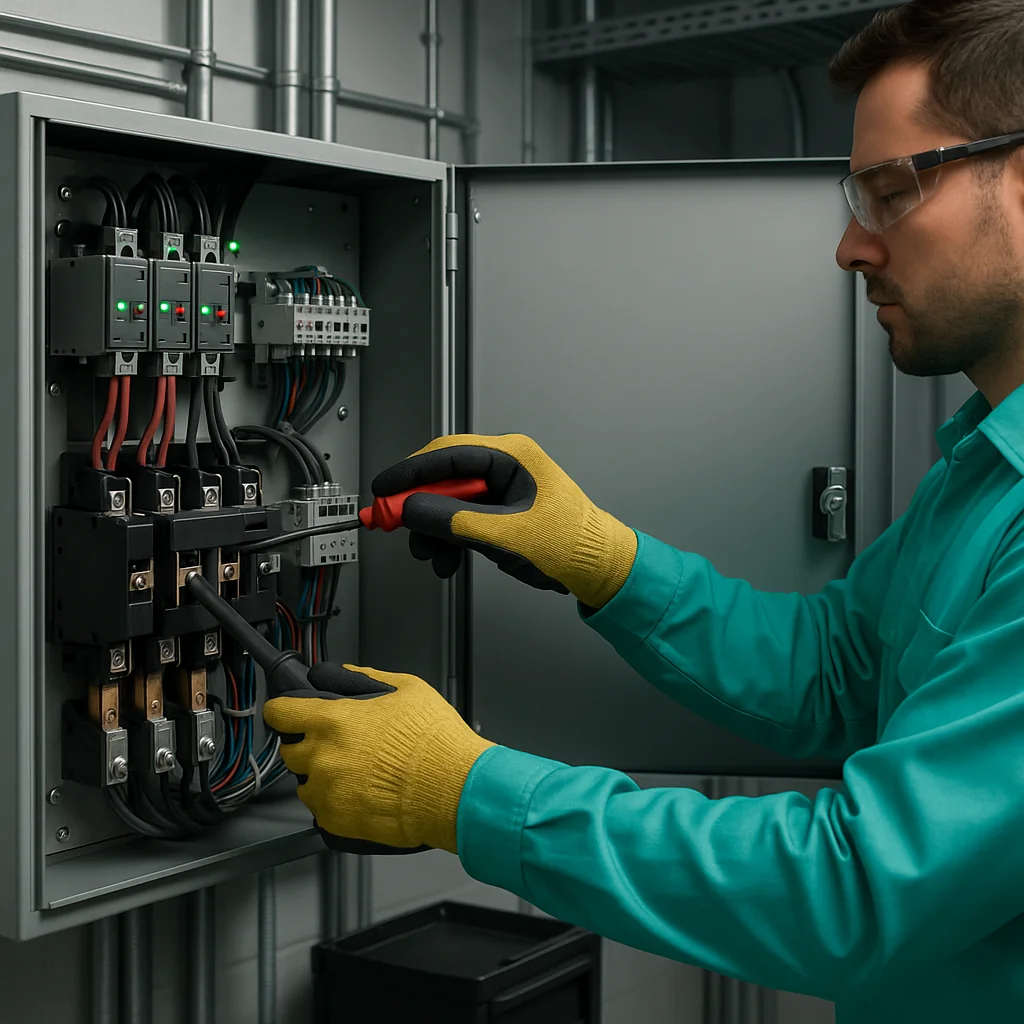 Statesville Electric Co automatic transfer switch for generator services - Statesville