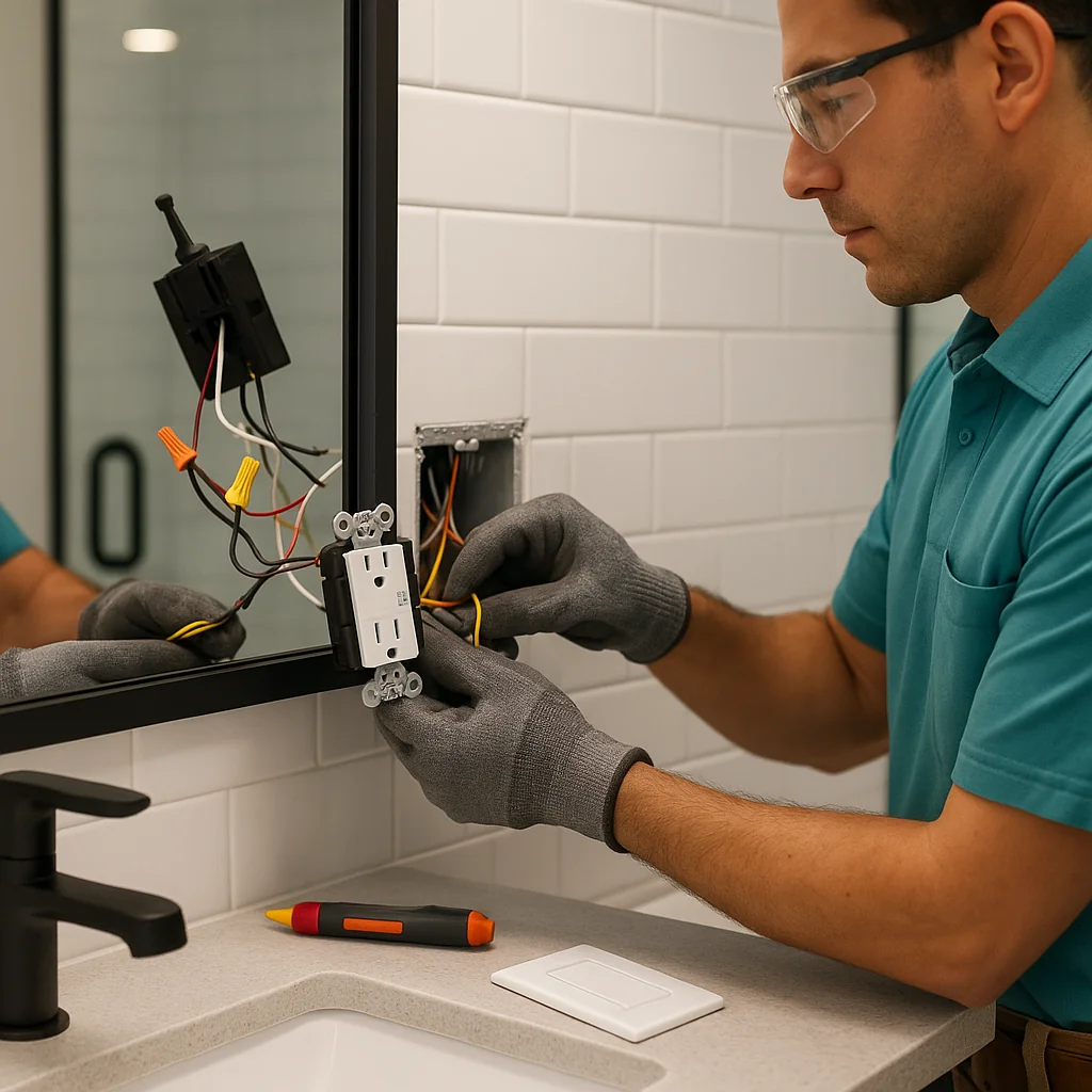 Statesville Electric Co bathroom remodeling electrical upgrade services - Statesville