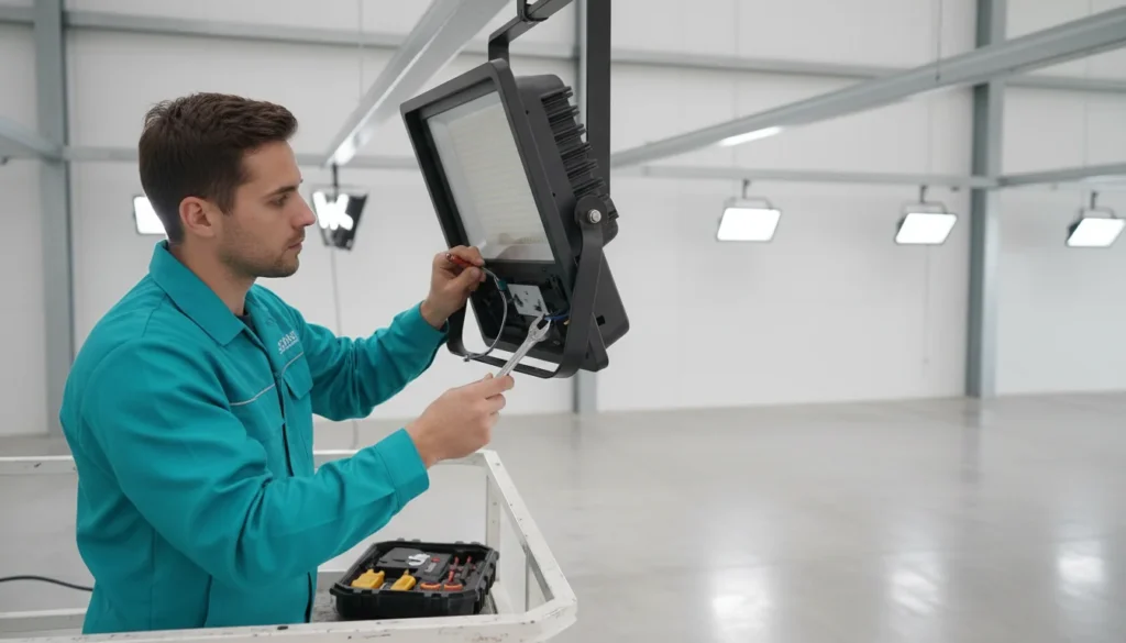 Statesville Electric Co floodlight installation and repair services - Statesville