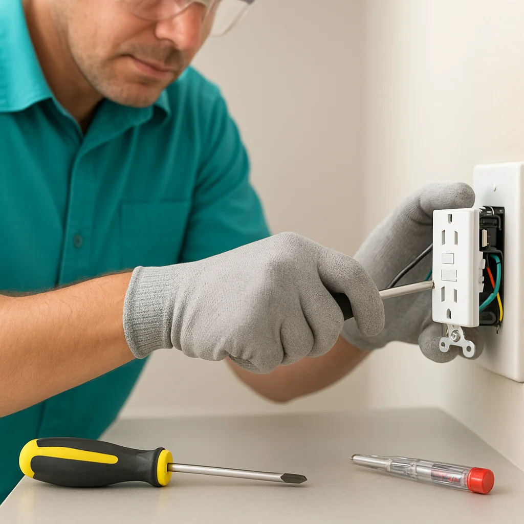 Statesville Electric Co gfci outlet installation services - Statesville