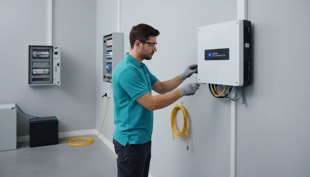 Statesville Electric Co hybrid solar inverter installation services - Statesville