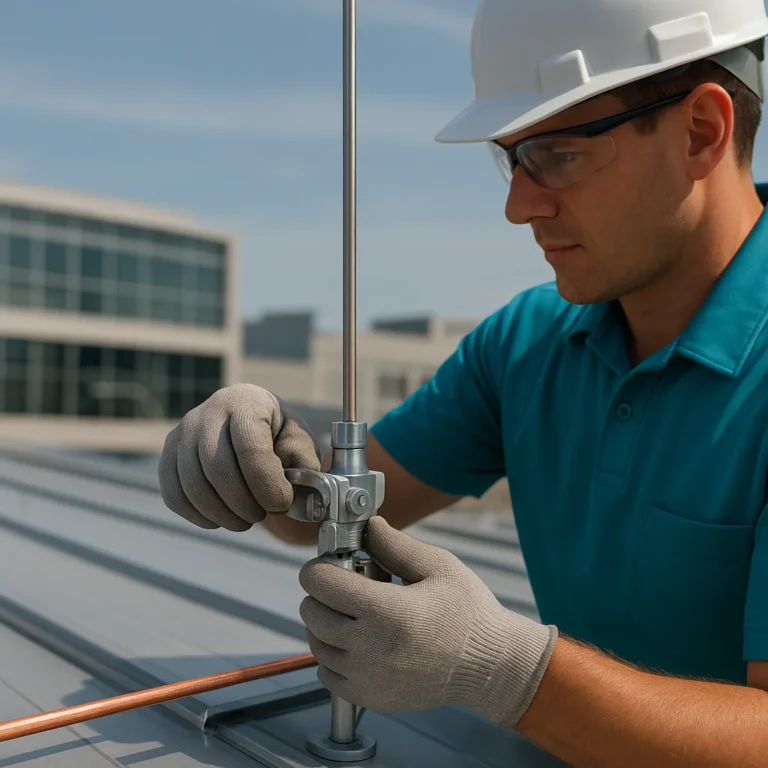 Lightning protection system installation in Statesville, NC 