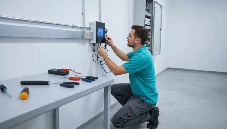 Smart energy monitoring system installation