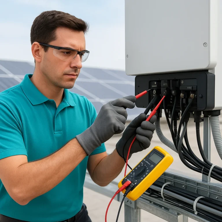 Solar panel electrical integration